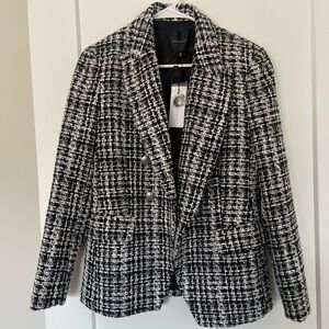 NWT - Blazer by Dynamite – Size M – Classic Black & White